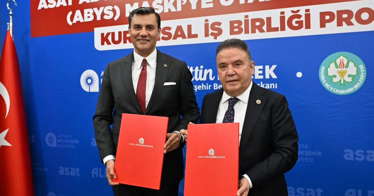 Manisa ve Antalya arasında dijital altyapı iş birliği