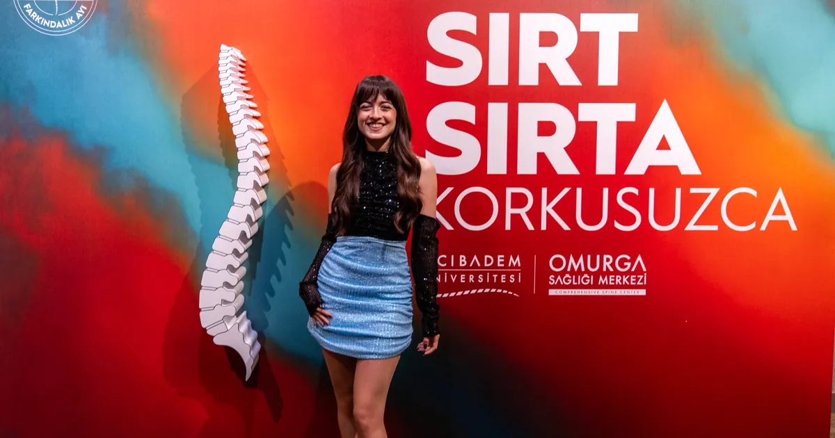 Melis Fis’ten skolyoz farkındalığı: Bu bir nazar boncuğu