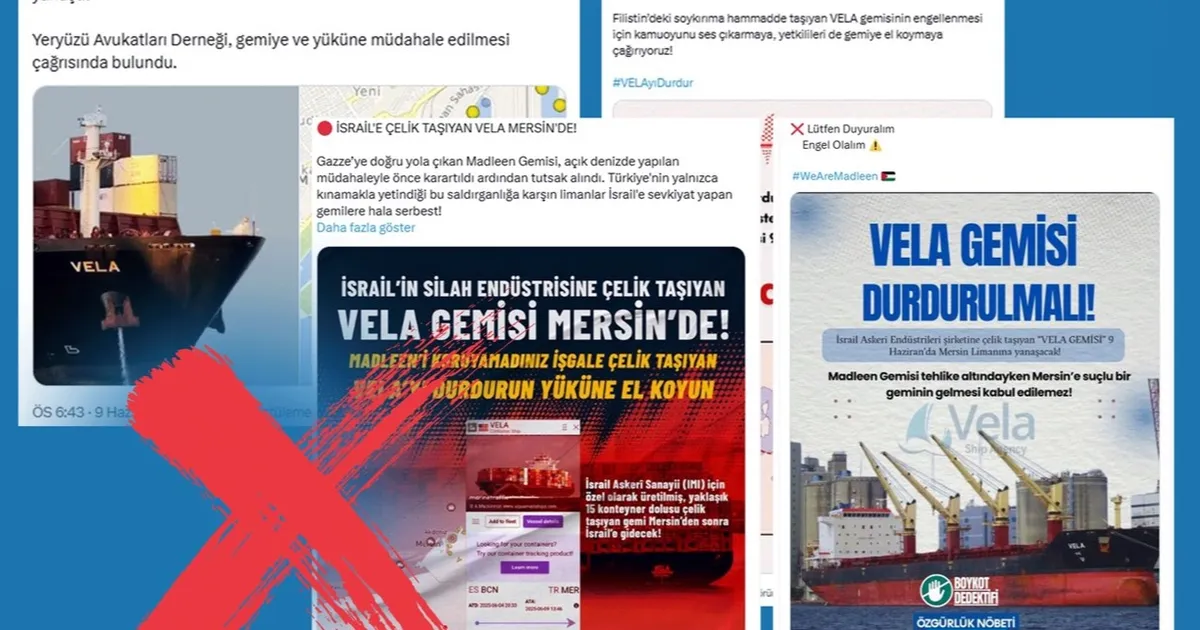 Mersin Limanı iddialarına yalanlama: İsrail için çelik taşındığı iddiası asılsız