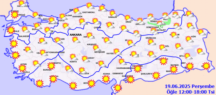 Meteoroloji'den bugün uyarı yok! Rüzgar hafif...