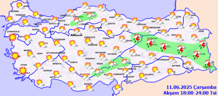 Meteorolojiden 'kuvvetli rüzgar' uyarısı: Bu bölgelerde dikkat!