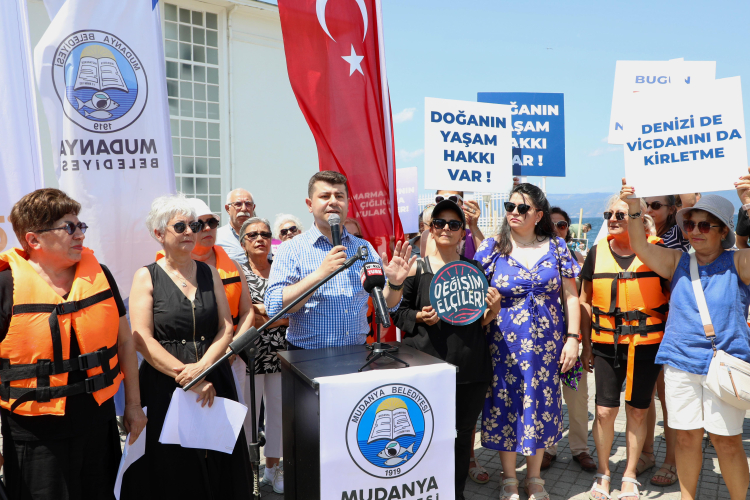 Mudanya'dan Marmara Denizi için çağrı