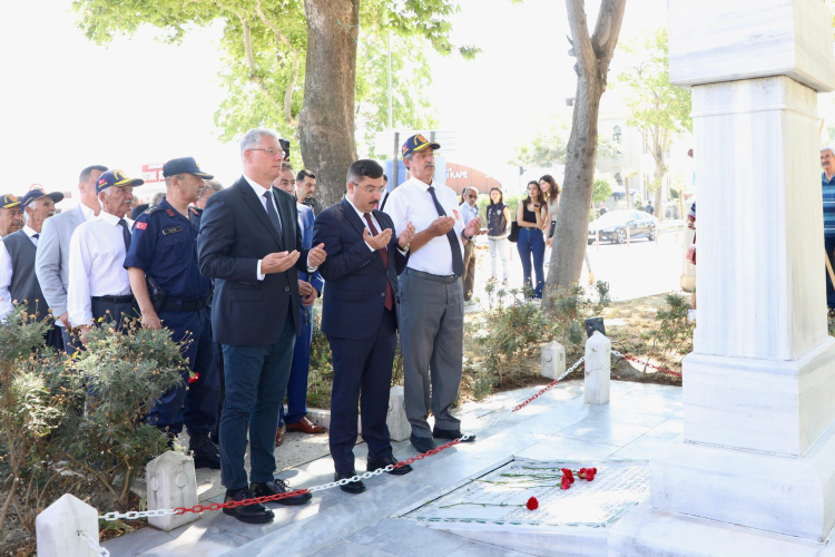Mudanyalı kahraman Şükrü Çavuş, şehadetinin 105. yılında anıldı