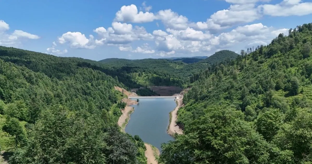 Ordu'da Kumru Barajı tamamlandı 