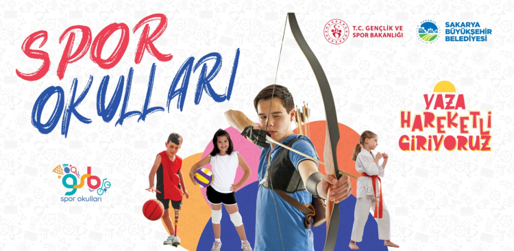 Sakarya’da çocuklar yaz tatilini sporla iç içe geçirecek