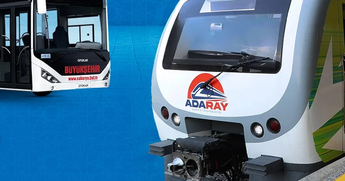 Sakarya’da toplu taşıma bayram boyunca ücretsiz