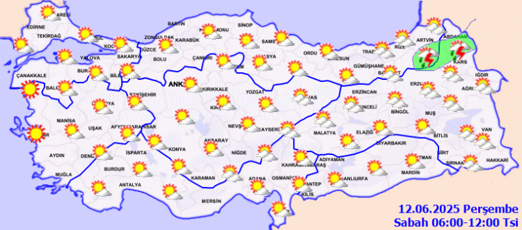Sıcaklık artışı devam ediyor