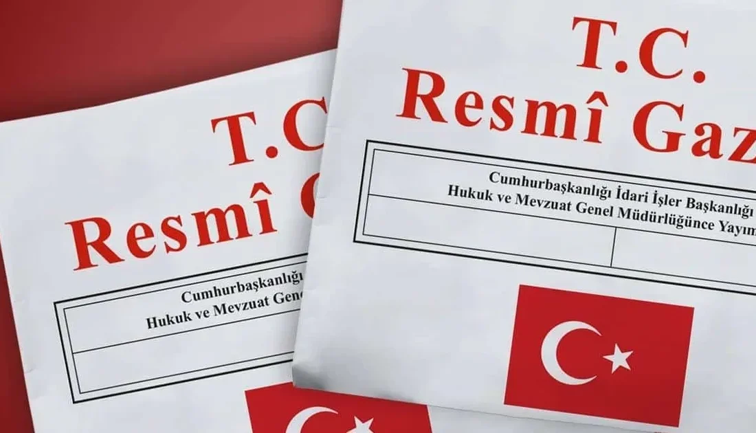 Resmi Gazete’de yayımlanan 9975