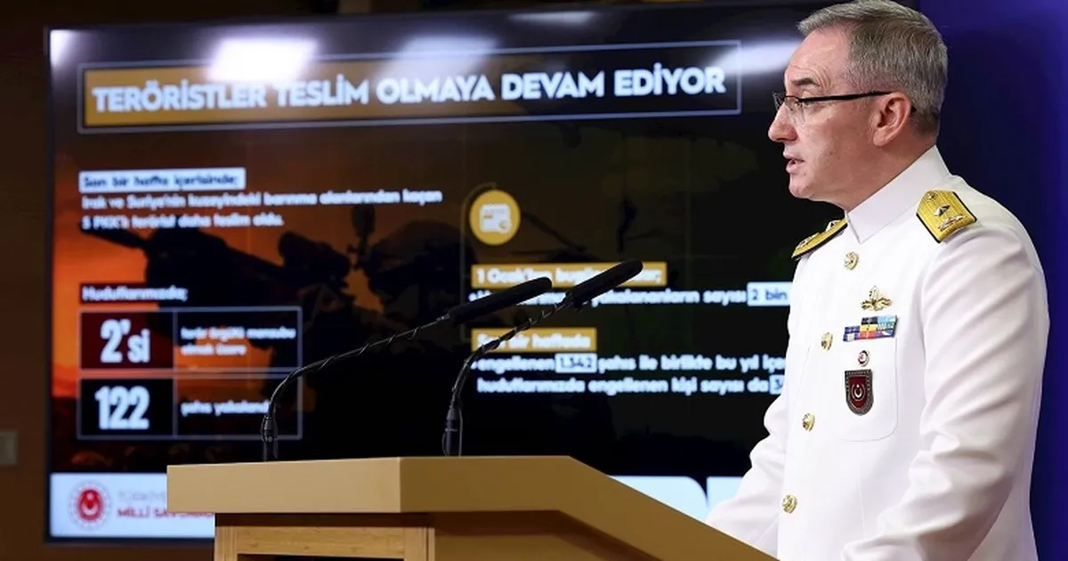 Teröristler teslim oluyor, sınır güvenliği güçleniyor