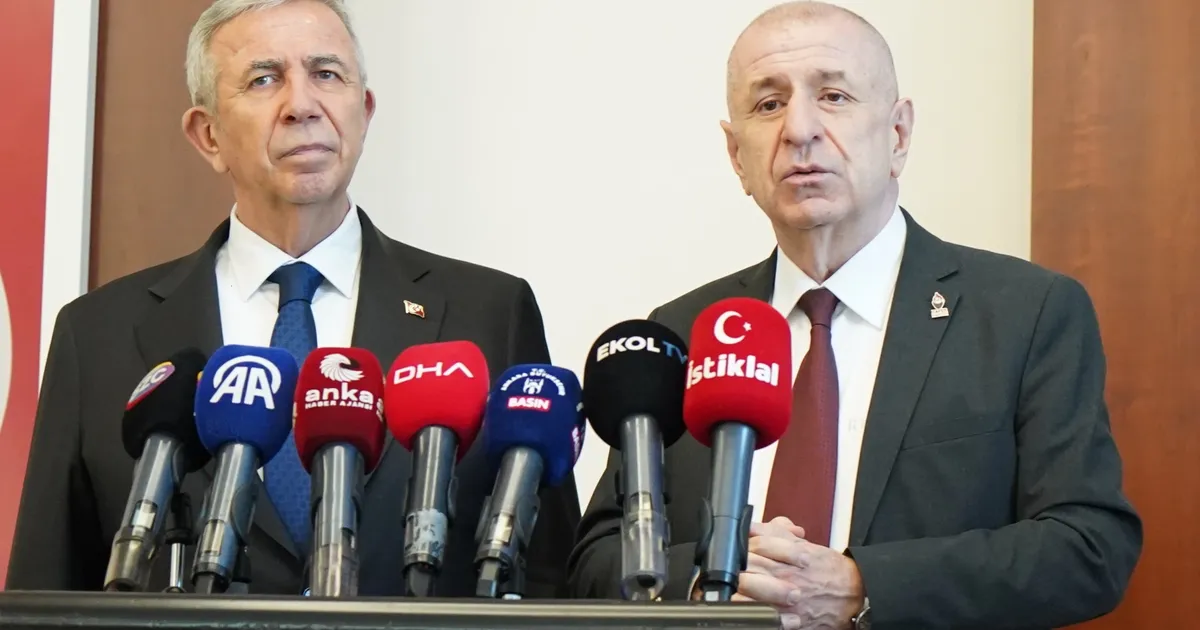 Ümit Özdağ’dan Mansur Yavaş’a teşekkür ziyareti