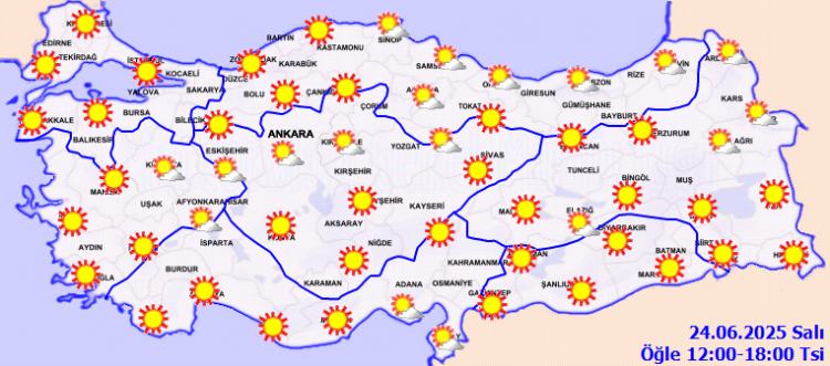 Yağış beklenmiyor, sıcaklıklar artışta