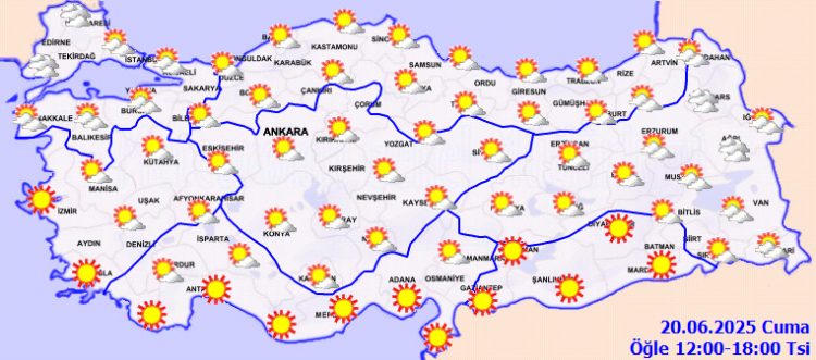Yurtta bugün hava nasıl olacak?