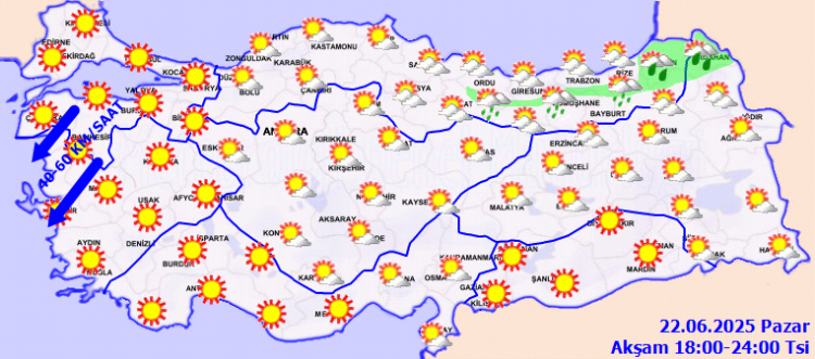 Yurtta sağanak, toz taşınımı ve fırtına uyarısı