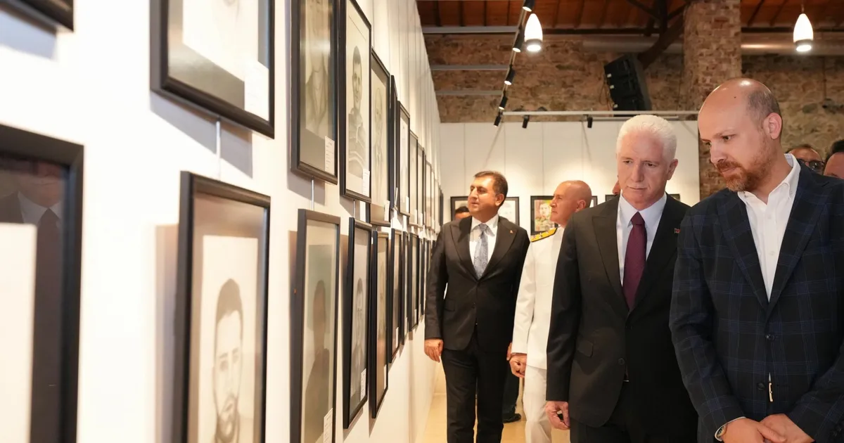 15 Temmuz şehitleri “253 Portre” ile anıldı