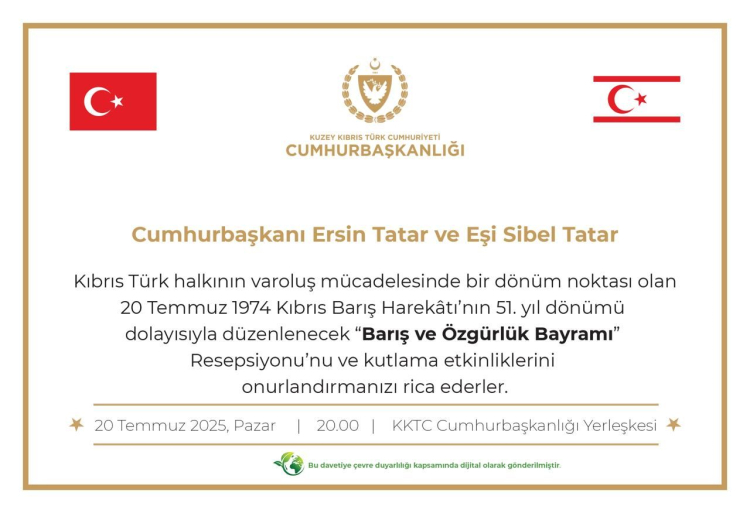 20 Temmuz'da ne oldu? Kıbrıs Türk halkının özgürlük mücadelesinin 51. yılı