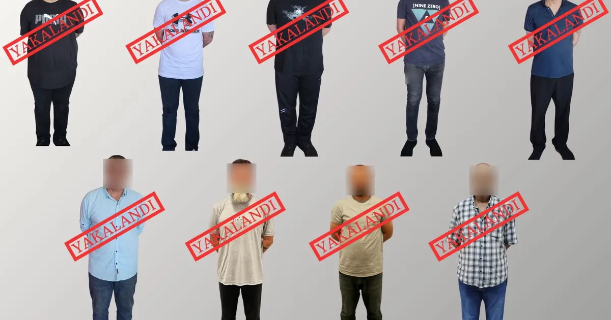 9 suçlu Türkiye’ye iade edildi