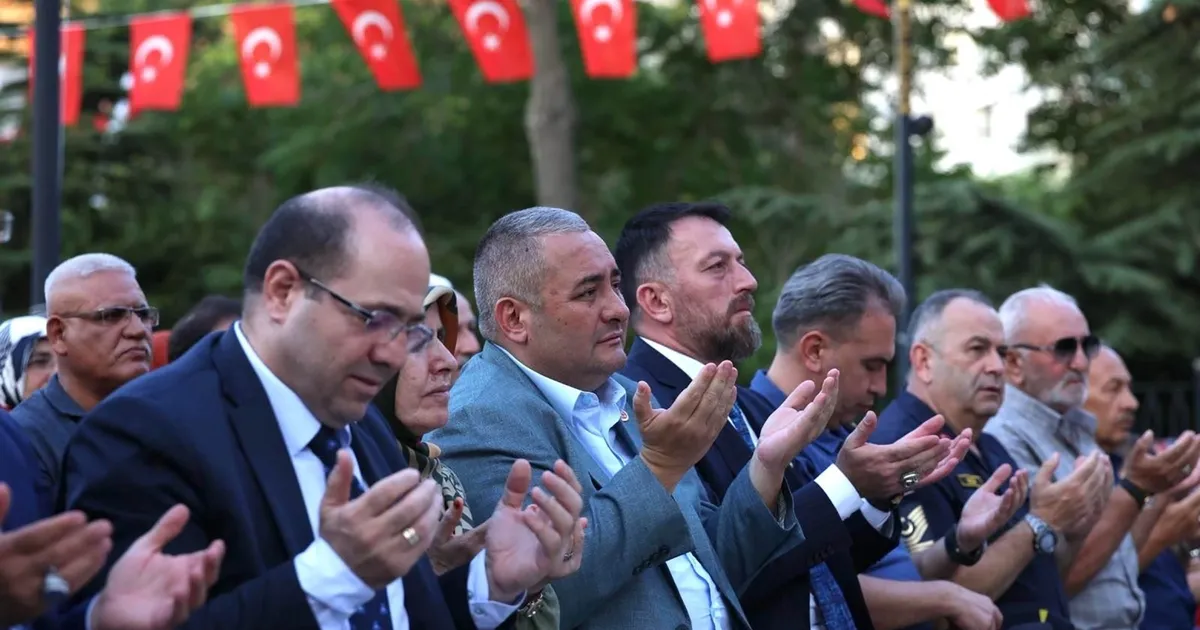 Ankara Keçiören’de 15 Temmuz Şehitleri anıldı
