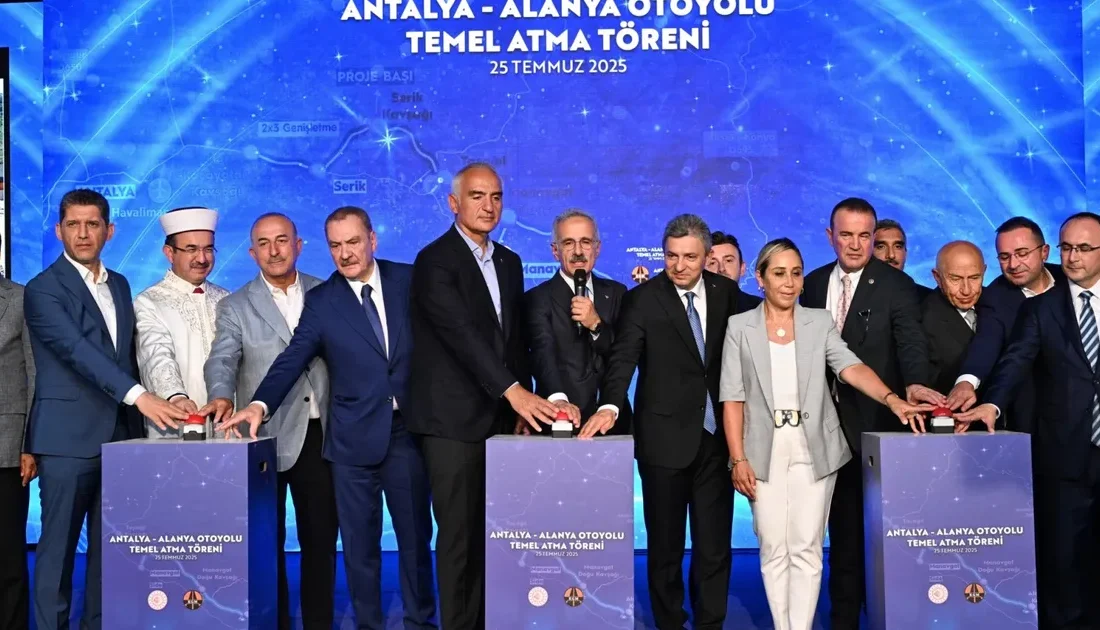 Antalya-Alanya Otoyolu’nun özellikle yaz