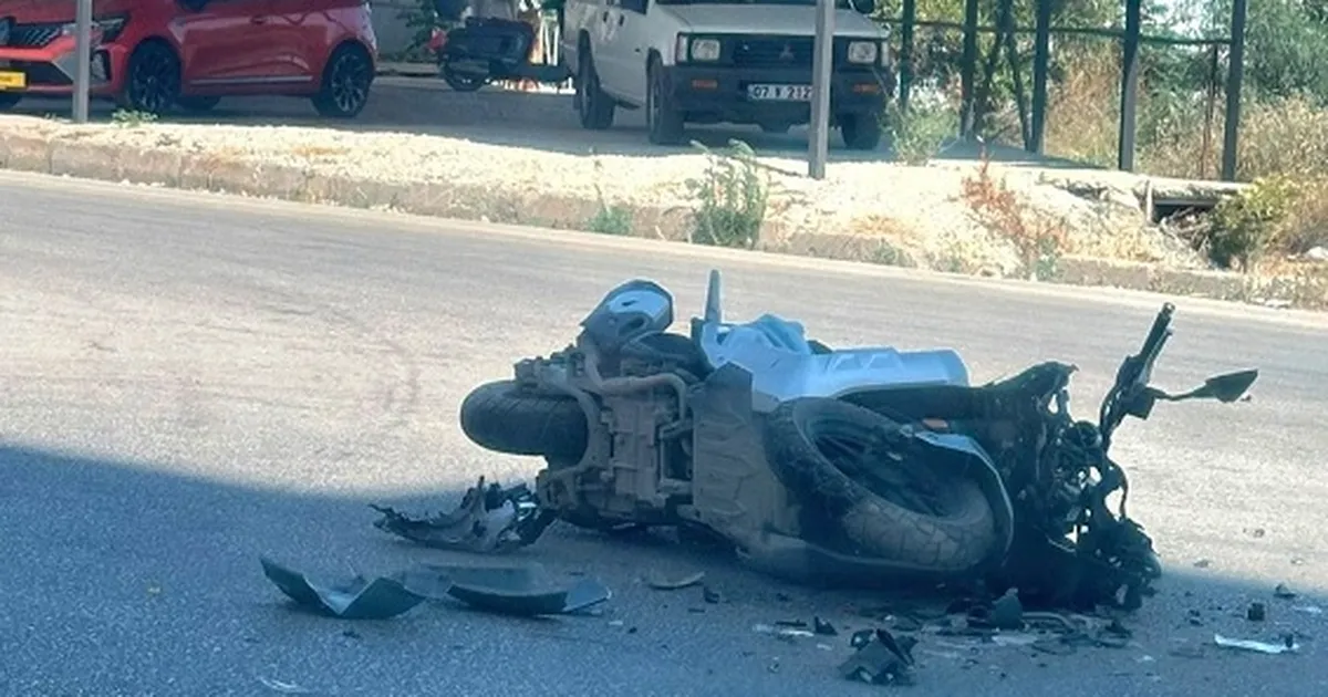 Antalya Kumluca’da trafik kazası: 1 yaralı