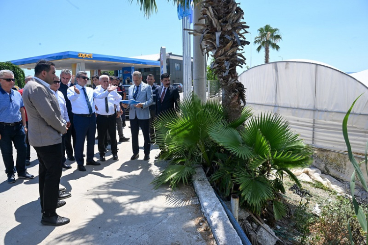 Antalya Valisi Şahin, Demre'deki proje alanlarını inceledi