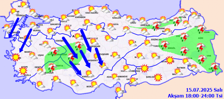 Artvin ve Rize'ye kuvvetli yağış uyarısı!