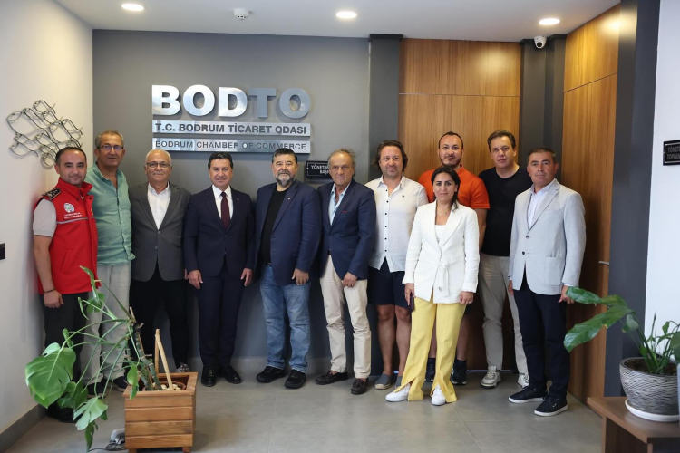 Başkan Aras, Bodrum'da yerel paydaşlarla buluştu