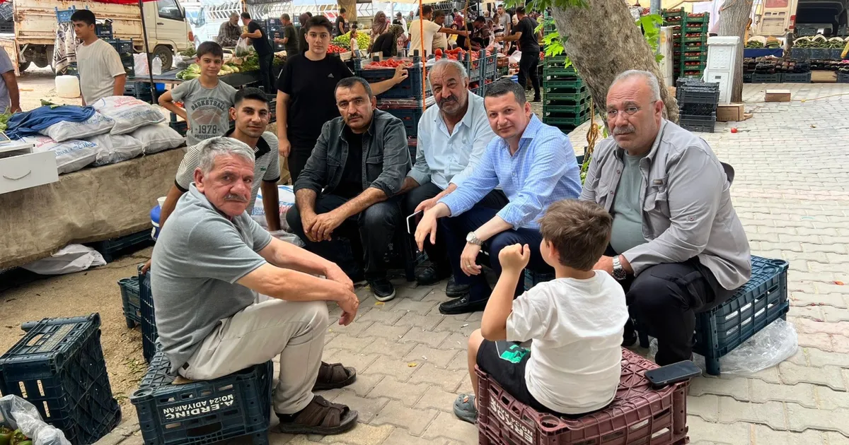 Başkan Olgun’dan Adıyaman Semt Pazarı'na samimi ziyaret