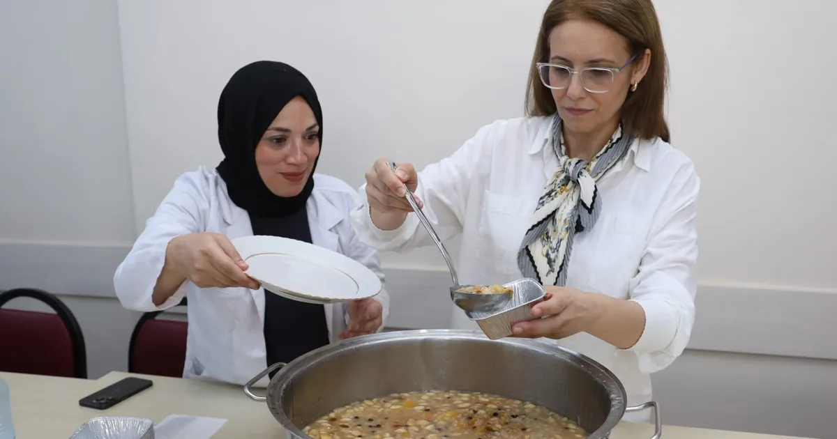 Başkan Vekili Abiş’ten, KO-MEK’te aşure ikramı