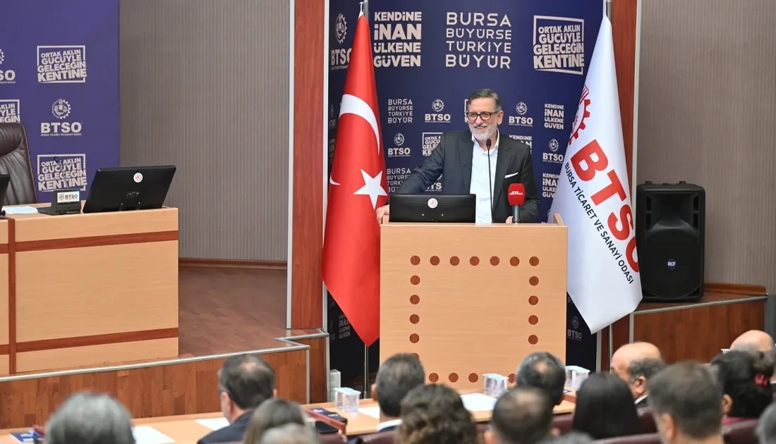 BTSO Başkanı İbrahim Burkay,