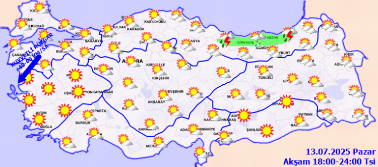 Bugün hava nasıl olacak?