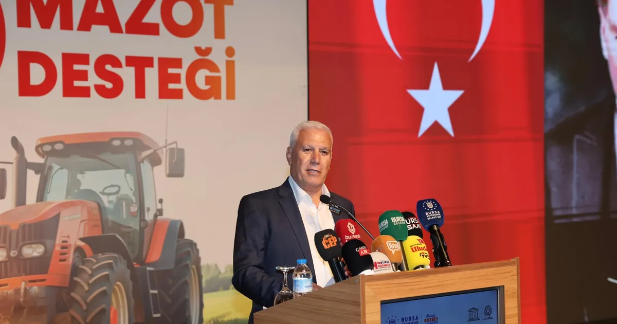 Bursa Büyükşehir’den yüzde 100 hibeli mazot desteği