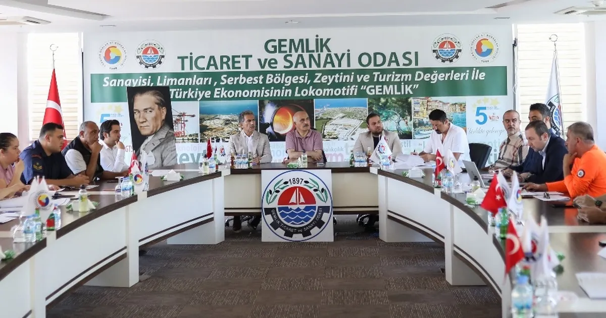 Bursa Gemlik’te afetlere önceden hazırlık
