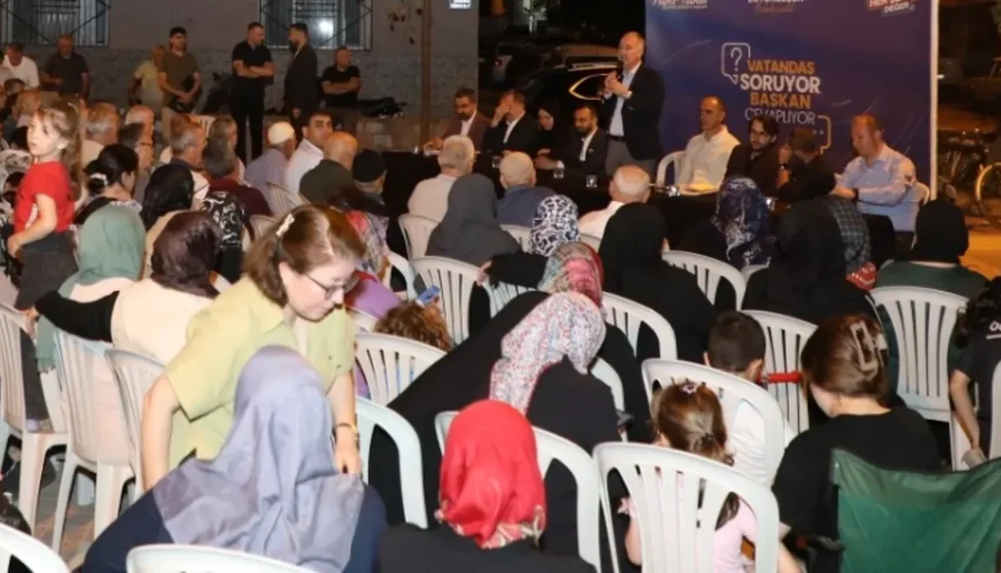 Bursa'nın İnegöl ilçesinde “Vatandaş