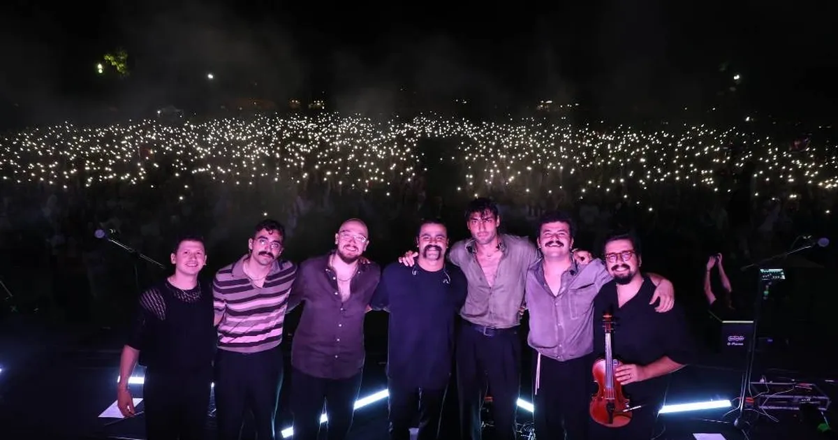 Bursa İnegöl’de festival Dedublüman konseriyle zirveye ulaştı