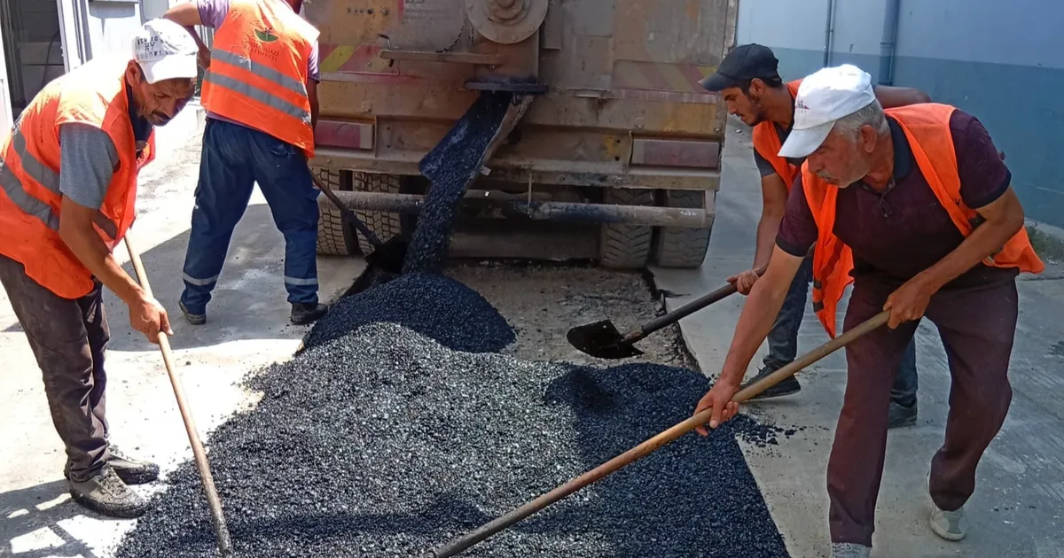 Bursa Osmangazi Belediyesi’nden yol seferberliği