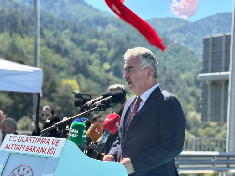 Bursa ulaşım ağı genişliyor... Doğancı Tüneli açıldı