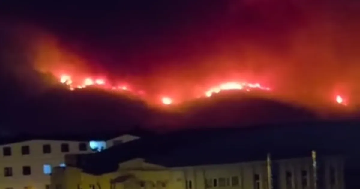 Bursa'da alevler büyüyor! Karahıdır tahliye ediliyor