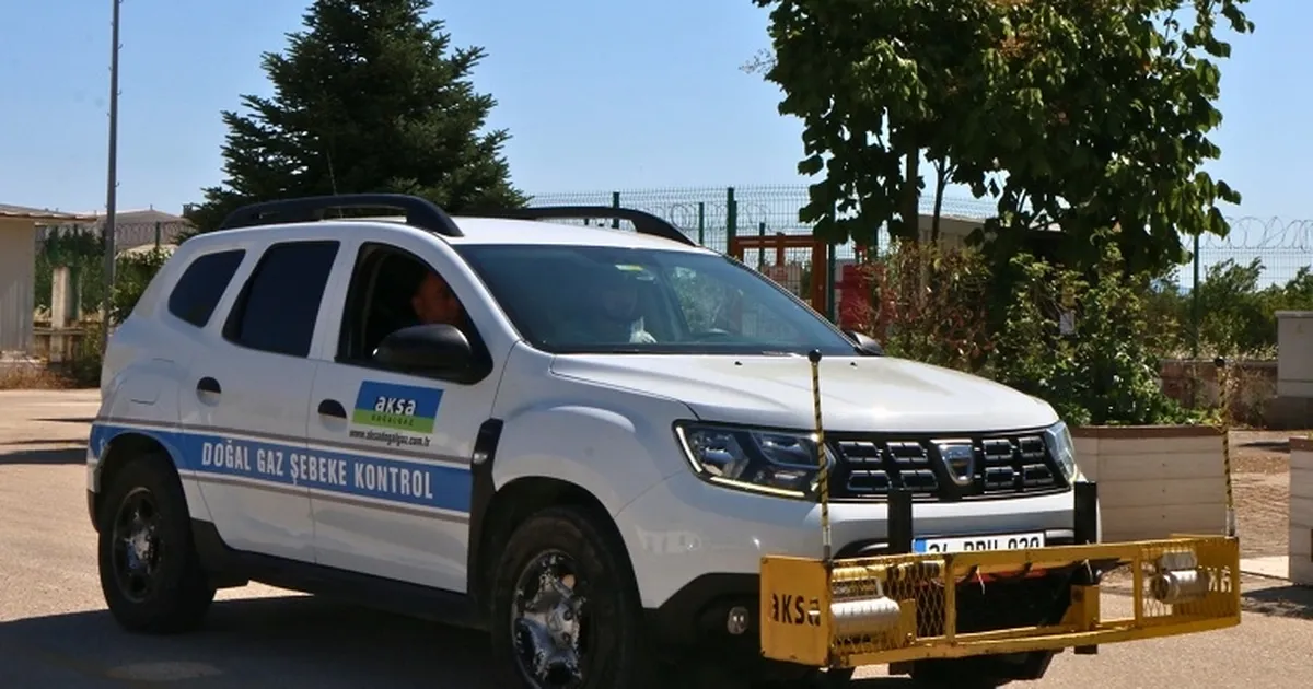 Bursa'da güvenli gaz arzı için kaçak tarama çalışmaları sürüyor