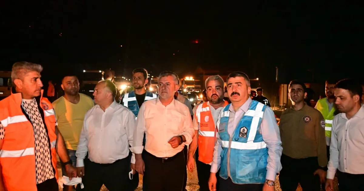 Bursa'da yangın felaketine ‘Yıldırım’ müdahale