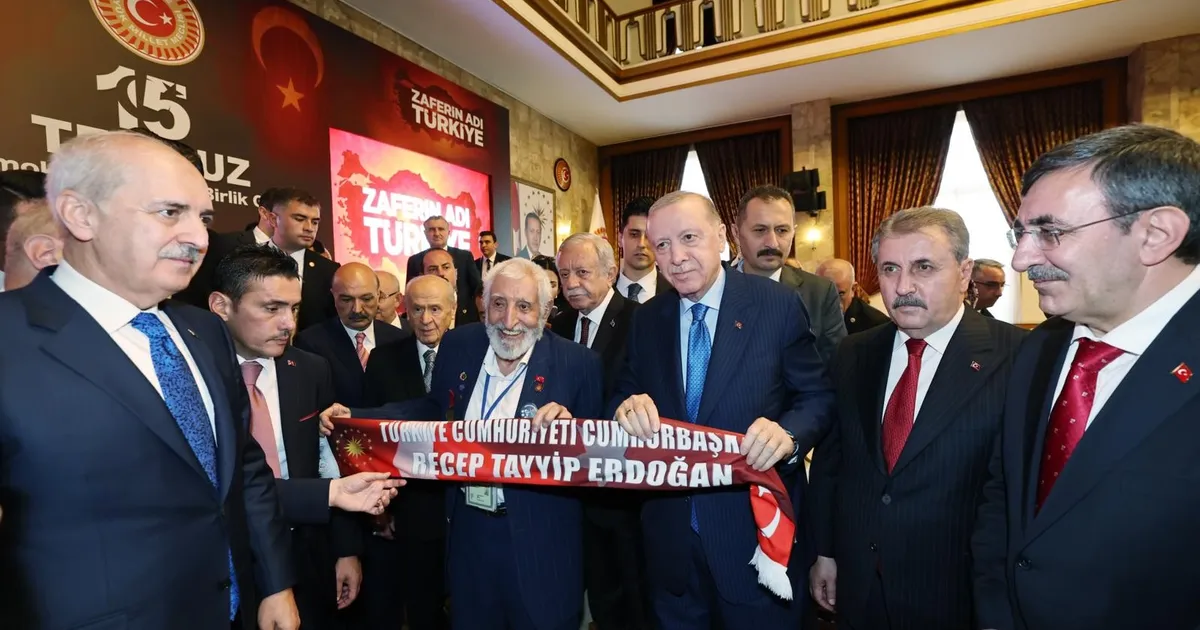 Cumhurbaşkanı Erdoğan: 15 Temmuz, milletin şanlı destanıdır