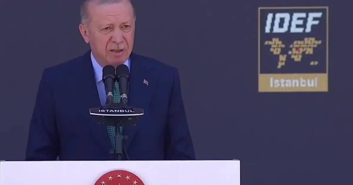 Cumhurbaşkanı Erdoğan IDEF 2025’ten önemli mesajlar verdi... Savunma sanayiinde rekor büyüme