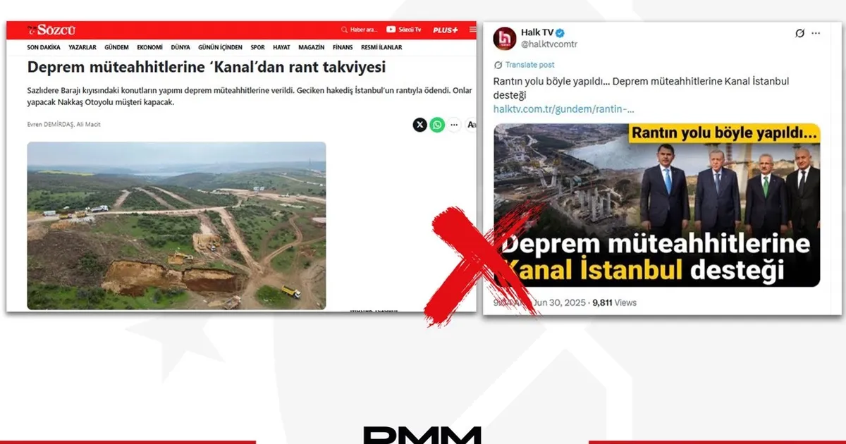 DMM’den Kanal İstanbul iddialarına yalanlama
