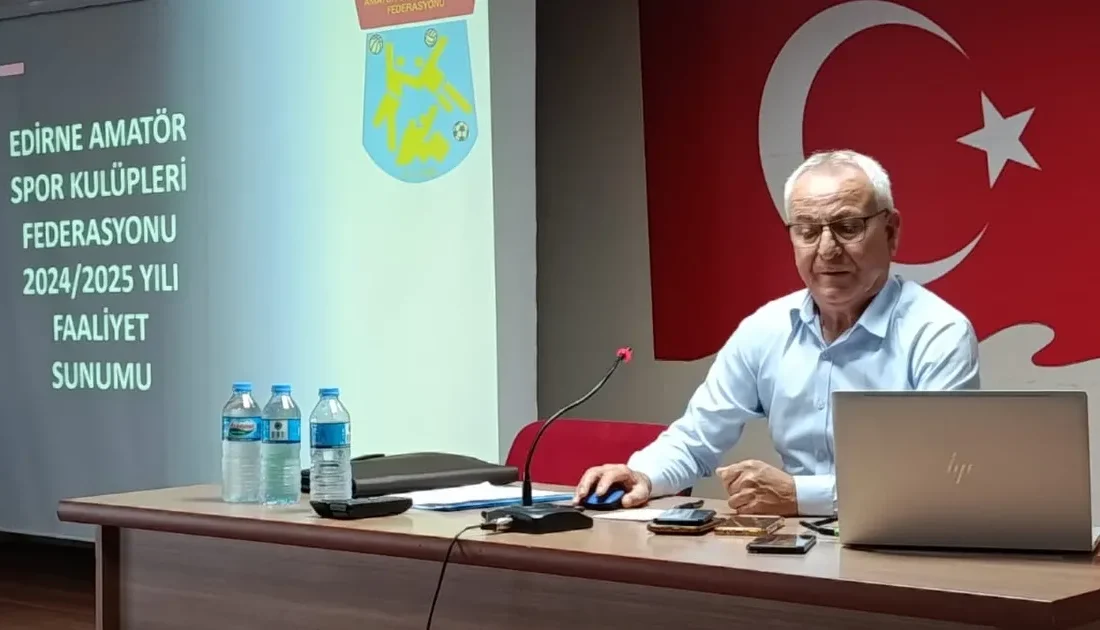 Edirne ASKF Başkanı Muzaffer