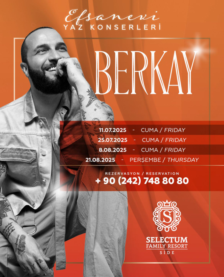 Efsanevi Yaz Konserleri Antalya’da tatilcileri coşturuyor
