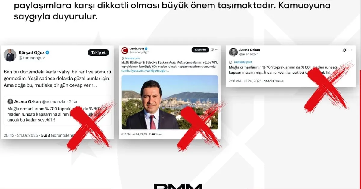 Enerji Bakanlığı’ndan Muğla’daki maden iddialarına yalanlama