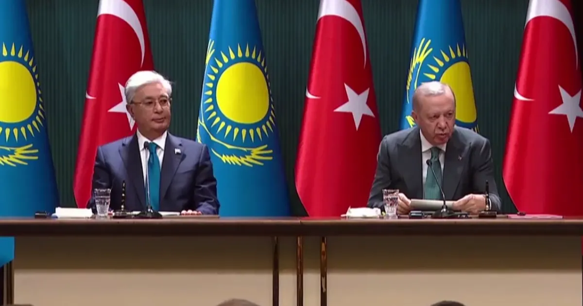 Erdoğan ve Tokayev’den enerji, savunma ve Filistin vurgusu