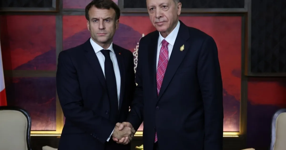 Erdoğan’dan Macron’a ‘Filistin’ tebriği