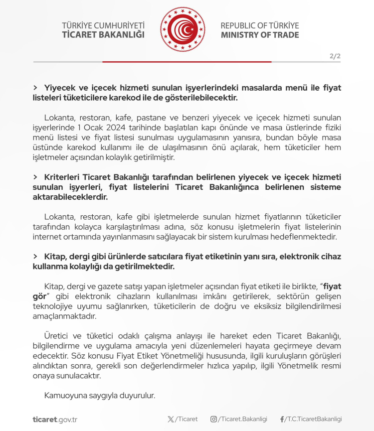 Fiyat etiketlerinde tüketici lehine yeni düzenlemeler yolda
