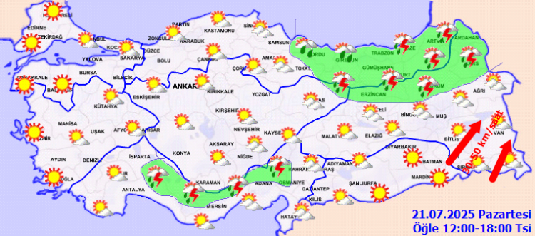 Haftanın ilk günü nasıl bir hava olacak?
