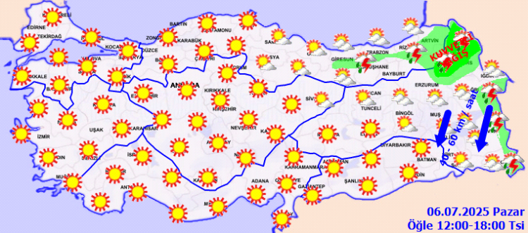 Hava sıcaklıkları 4 derece artıyor